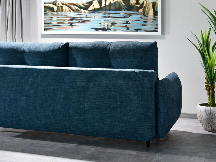 Pohovka dvousedačka Lasciare (černá)