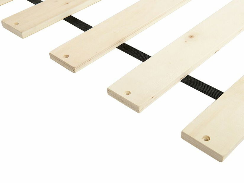 Manželská postel 180 cm Milza (bílá)