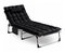 Zahradní lehátko Venden (černá)