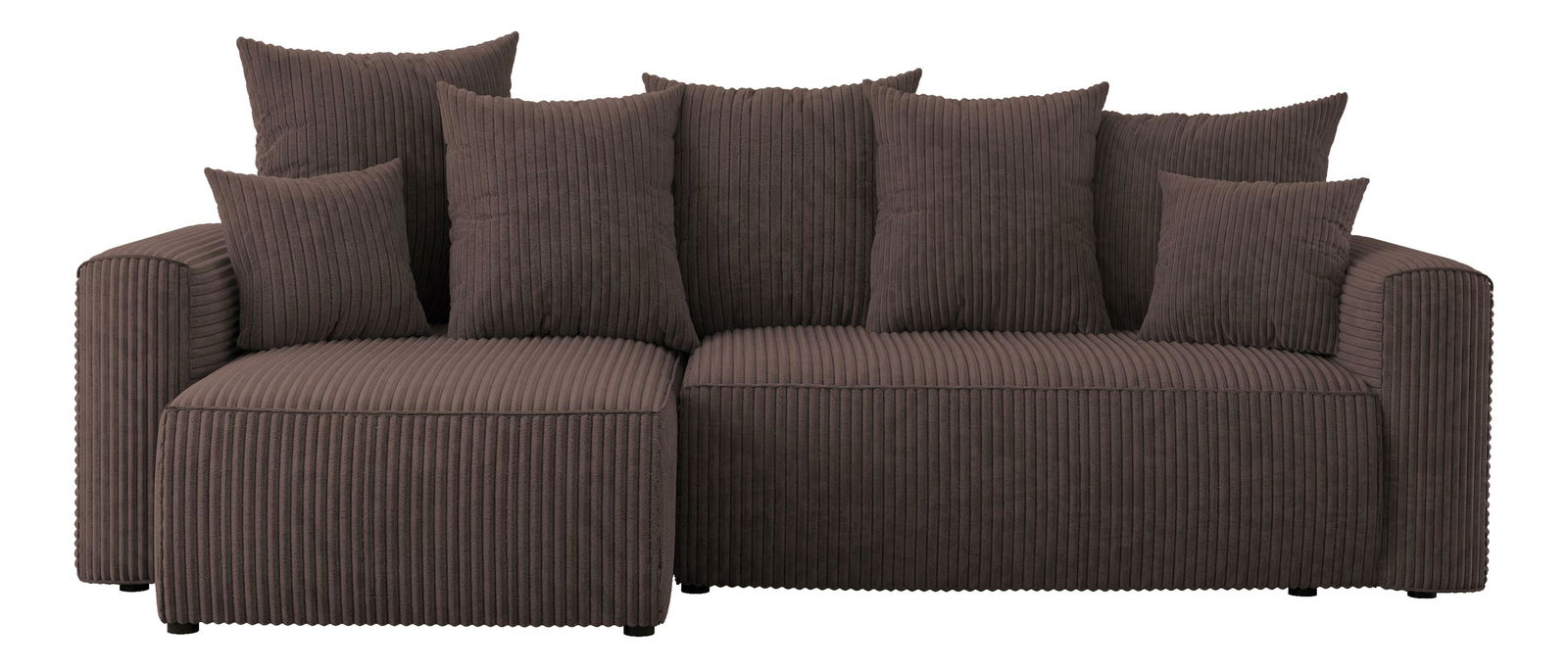Rohová sedačka Denia (L) (čokoládová)