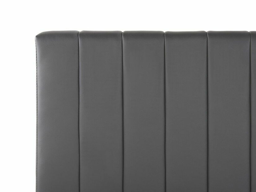 Manželská postel 180 cm PARASO (šedá) (s roštem)