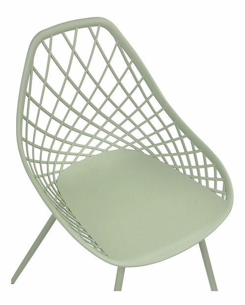 Set 2 ks jídelních židlí Canza (zelená)