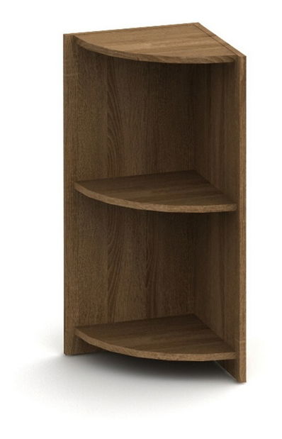 Rohový regál Tempo Asistent New AS 014 bardolino tmavé