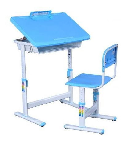 Dětský stolek se židlí Boke sv. modrá 