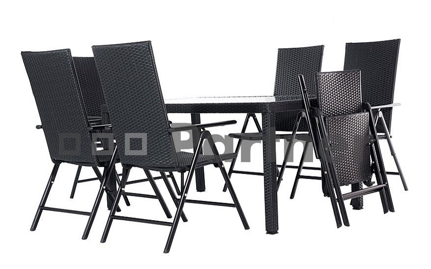 Zahradní sestava Kodan II 1+6 (um. ratan)