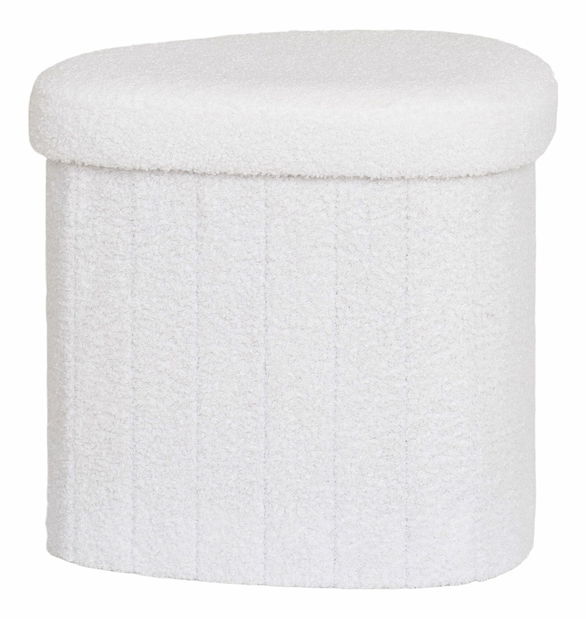 Taburetka Msiselia (bílá)