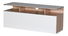 TV skříňka Thea 1 (dub + bílá)