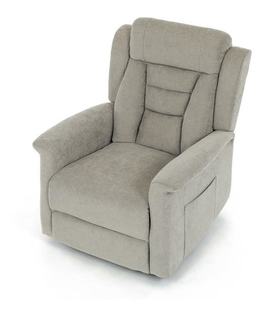 Polohovací křeslo Tonta (lanýžová)