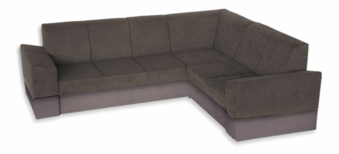 Rohová sedací souprava Messi šenil šedý (P)