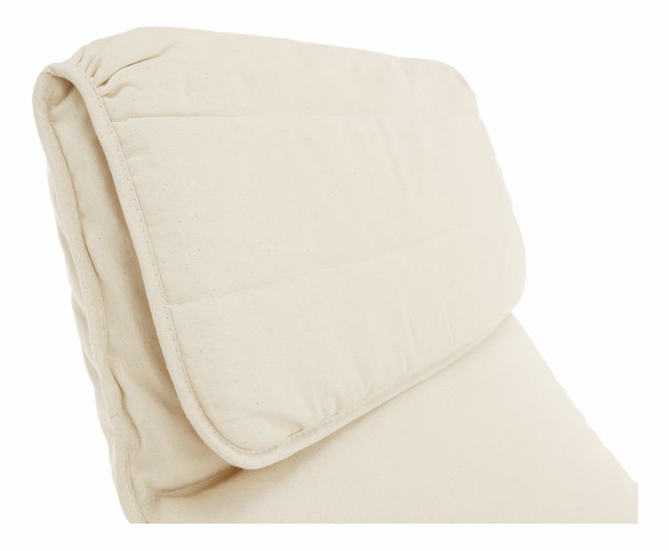 Houpací křeslo Runde (krémová) *výprodej