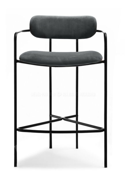 Židle Viola (grafit + černá)