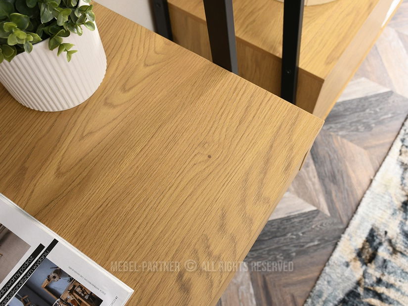 PC stolek Omega (dub + černá)