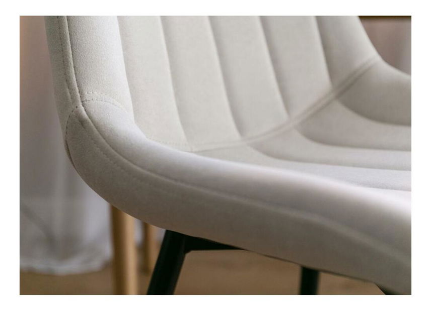 Jídelní židle Ruler (krémová + černá)