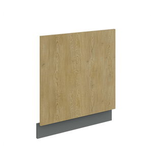 Dvířka na vestavnou myčku nádobí Carminia ZM 570x596 (dub cremona + antracit)