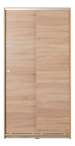 Šatní skříň s posuvnými dveřmi Seworella 1 (dub sonoma)