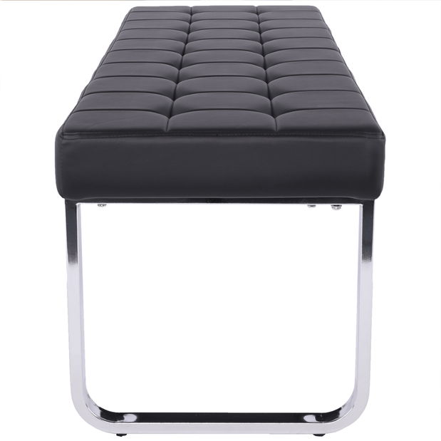 Lavice Briallen (černá + chrom)