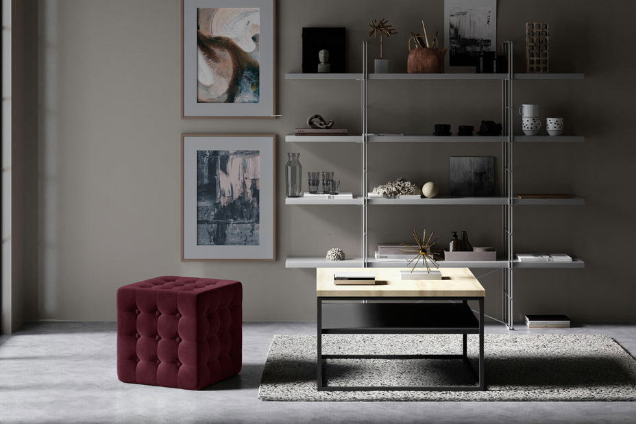 Stolička Samuel Typ 09 (vínová)