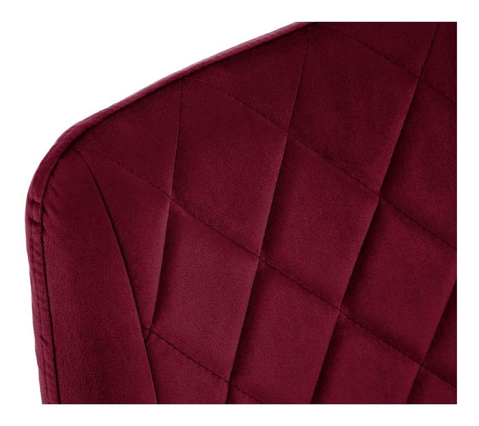 Jídelní židle Sariel II (burgund) (4ks)