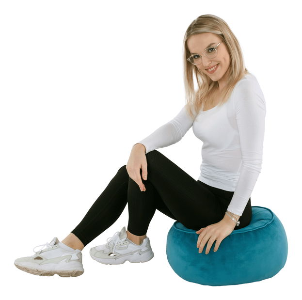 Taburetka Guletta (tyrkysová)