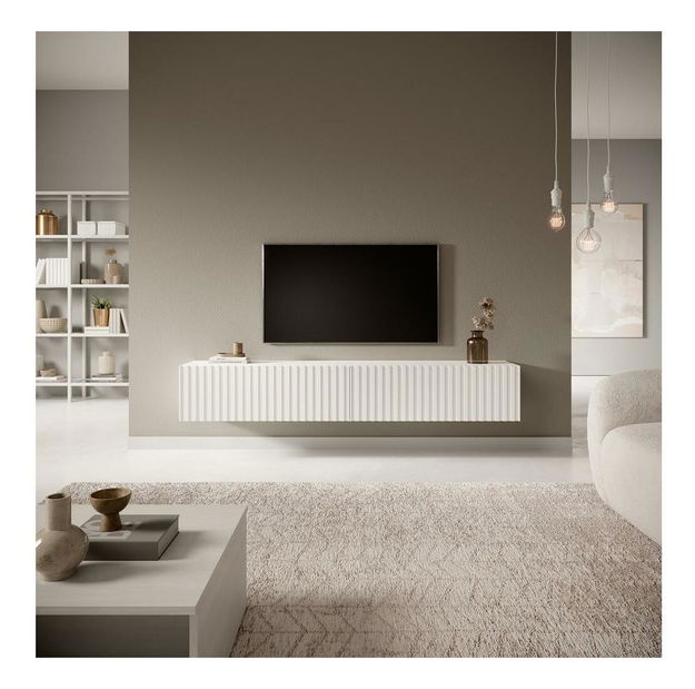 TV skříňka/stolek Tenessie 175 (bílá)