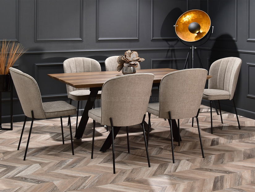 Jídelní židle Obrar (černá)