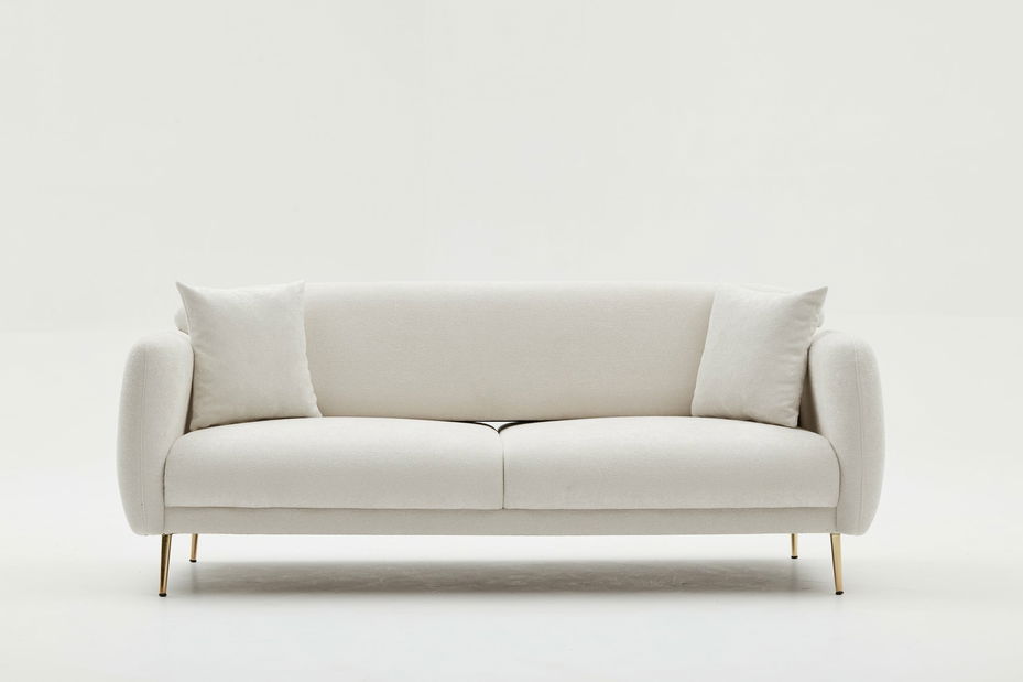 Třísedačka Simeon (Krémová + Zlatá)