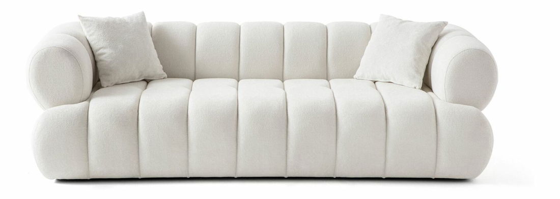 Pohovka třísedačka Rome (krémová)