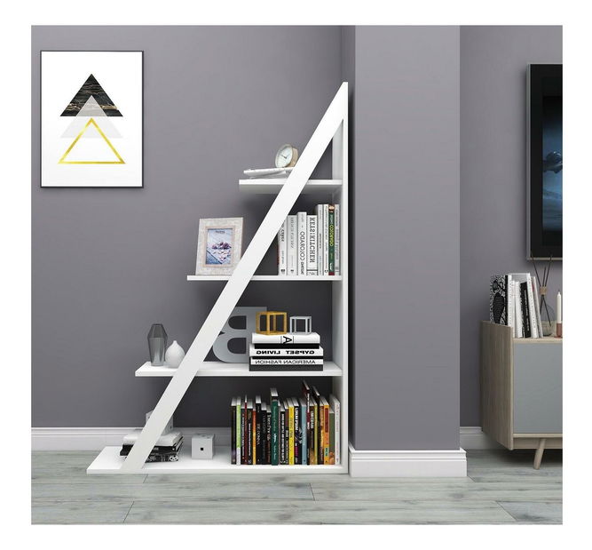 Regál Simima 1 (bílá)