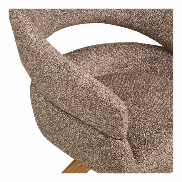 Jídelní židle Dsaveta 2 (hnědá)