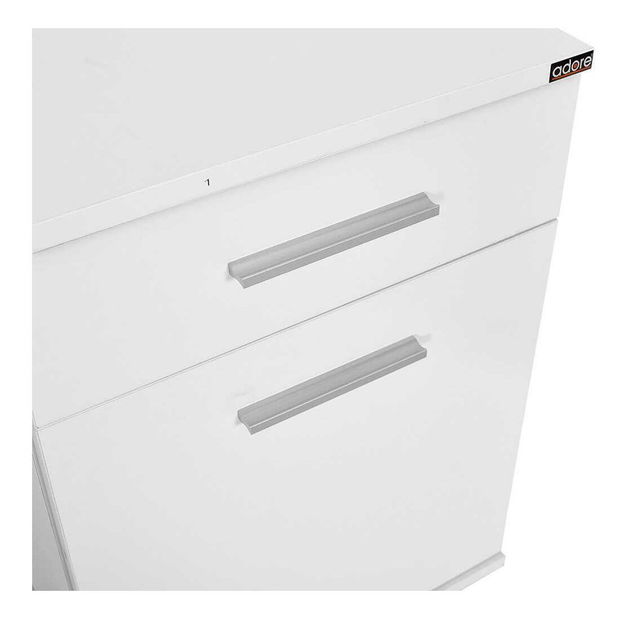 Noční stolek Sivadu 2 (bílá)