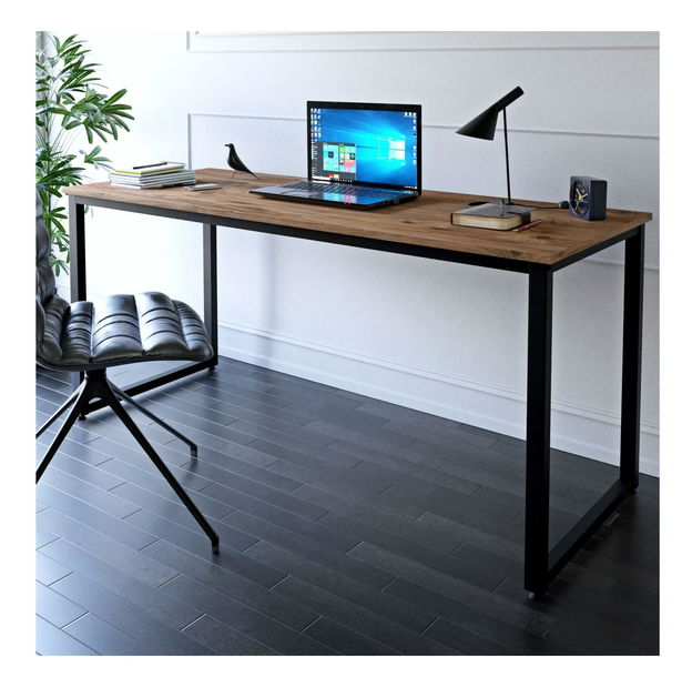 PC stolek Masalusso 7 60 (borovice atlantická + černá) *výprodej