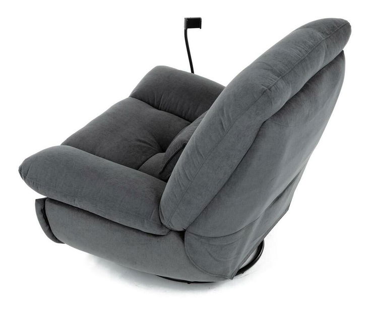 Polohovací křeslo Teniente (šedá)