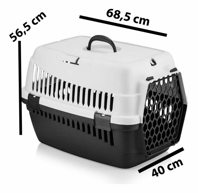Přepravka pro zvířata Data 2 (šedá)