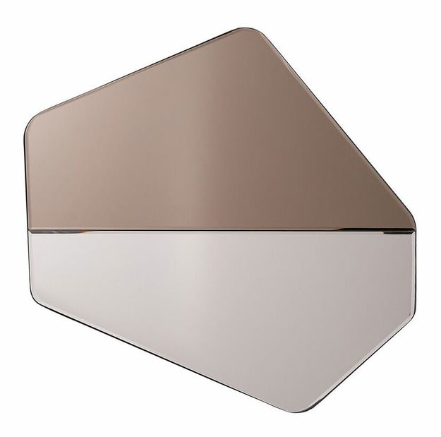 Nástěnné zrcadlo Warhana (stříbrná)