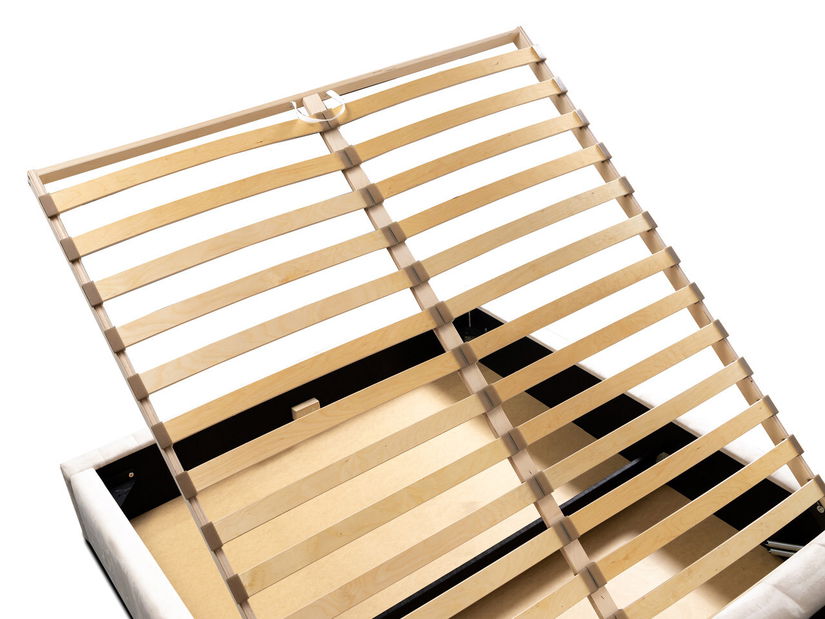 Čalouněná postel 180x200 cm Veggie (měděná)