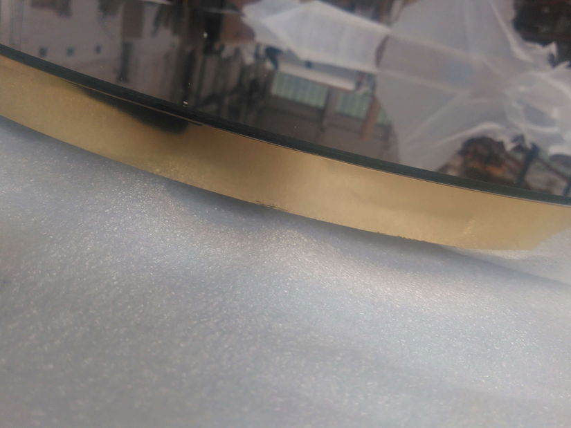 Zrcadlo Nekada (transparentní + zlatá) *bazar