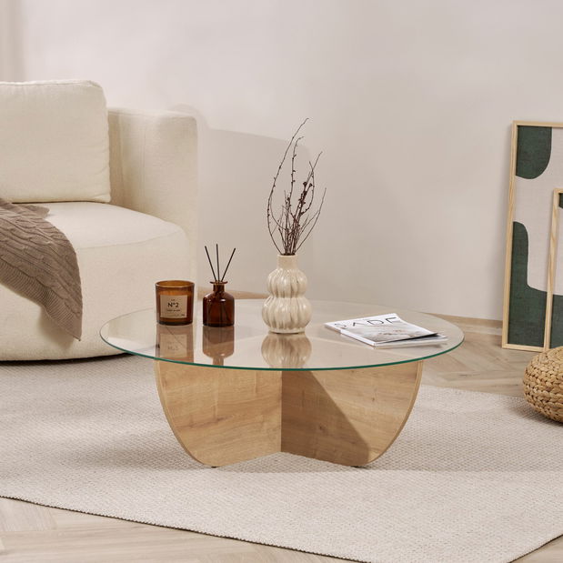 Konferenční stolek Liyana (vícebarevné) 1