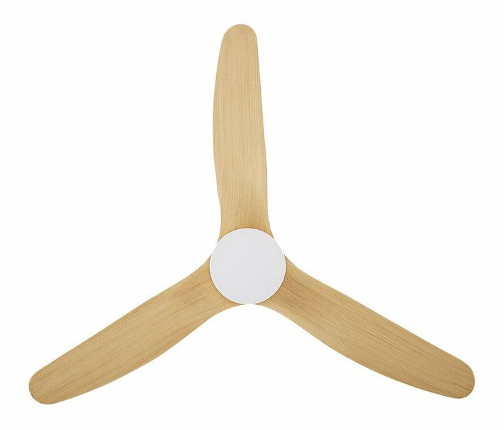 Stropní ventilátor se světlem Astrine (bílá)