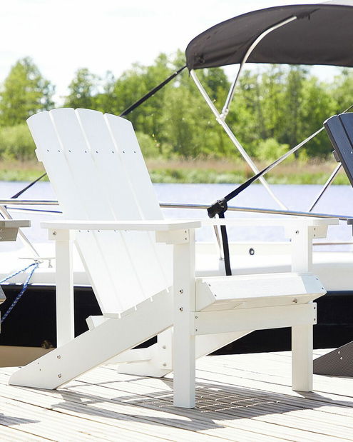 Zahradní židle ADACK (bílá)