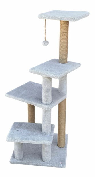 Škrabadlo pro kočky Alesa (šedá)