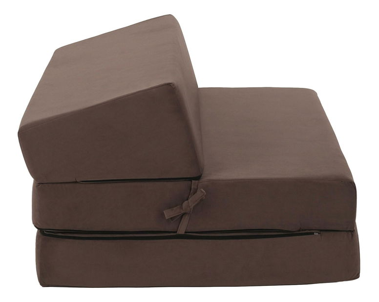 Rozkládací křeslo Viajado (hnědá)