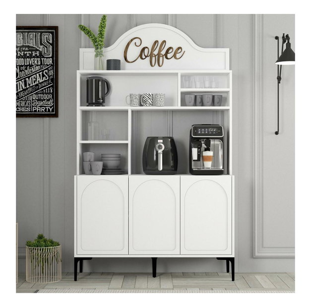 Příborník Lyra (bílá + černá)