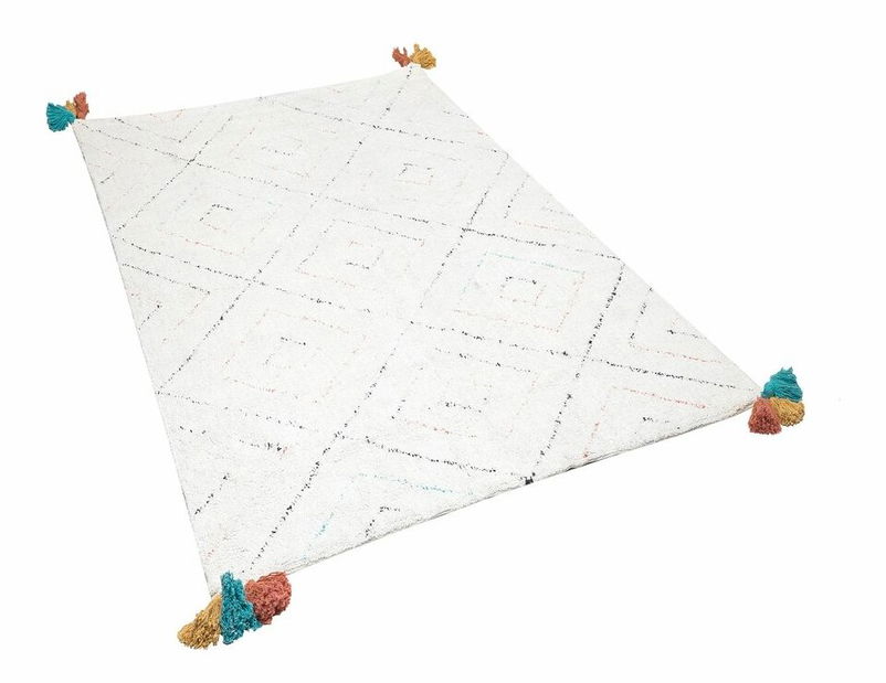 Koberec 200 cm Kavina (bílá)