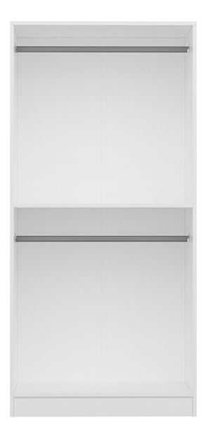 Šatní skříň Kalia Plus (bílá)