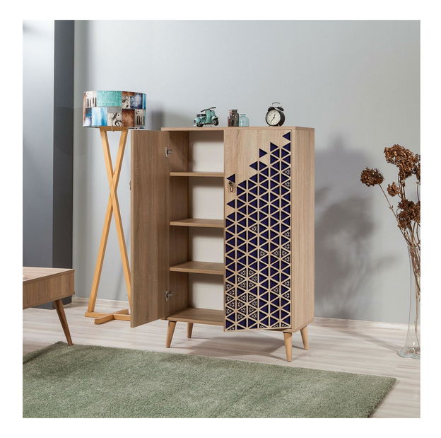 Skříňka Multibox 123 (dub sonoma)