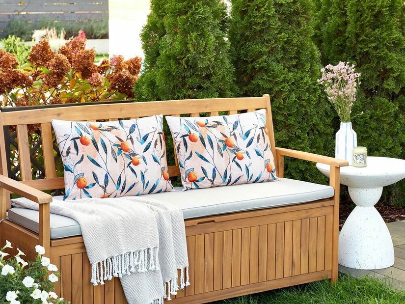 Sada 2 ozdobných polštářů 40 x 60 cm Pial (vícebarevná)