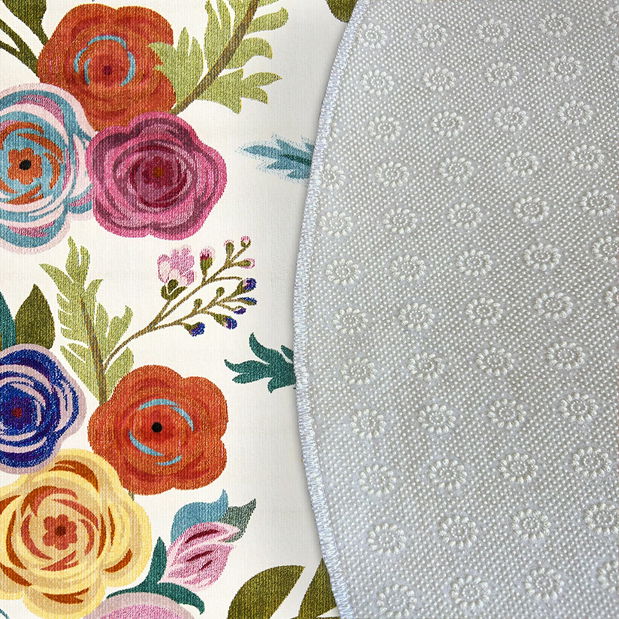 Koberec 90 x 90 cm Kecke 68 (krémová)