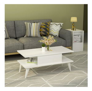 Konferenční stolek Disevo 1 (bílá)