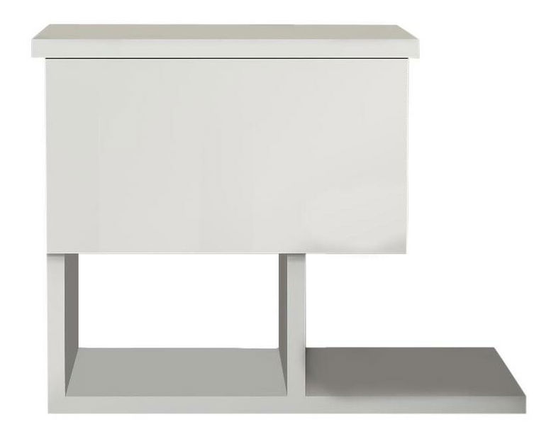 Noční stolek Yucca (bílá)