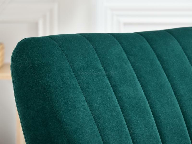 Křeslo Florida (zelená + buk bílý)